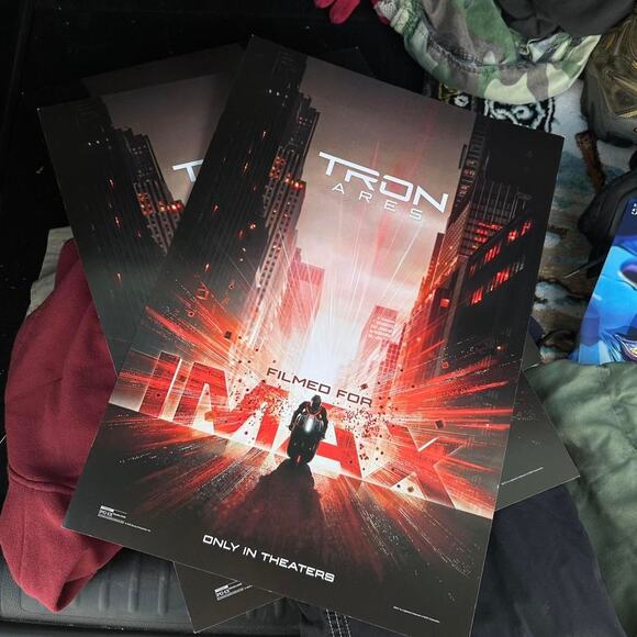 2025 Tron Ares Jared Leto Nine Inch Nails AMC Movie Poster - Picture 3 of 8